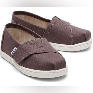 Toms Alpargatta Canvas shoe in Ash Grey size 7